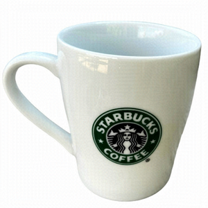 Starbucks 2007 Ceramic Mug 8 oz